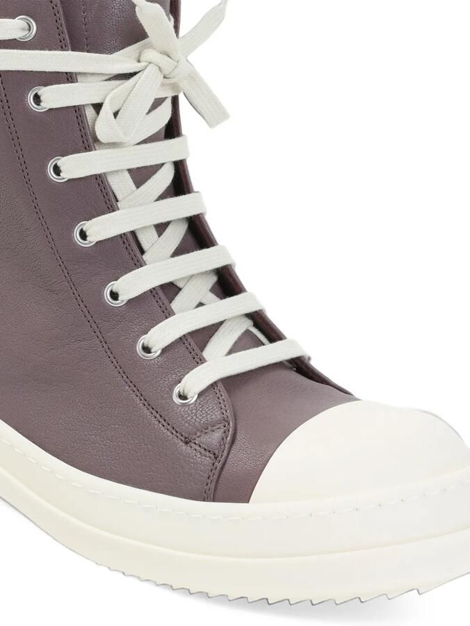 Rick Owens high-top sneakers Bruin - Foto 3
