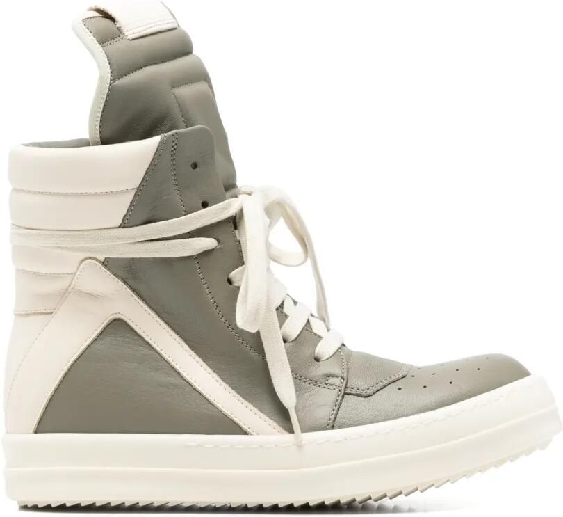 Rick Owens High-top sneakers met vlakken Grijs