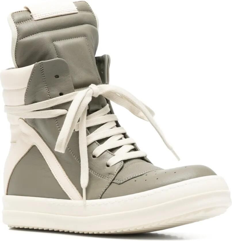 Rick Owens High-top sneakers met vlakken Grijs - Foto 3