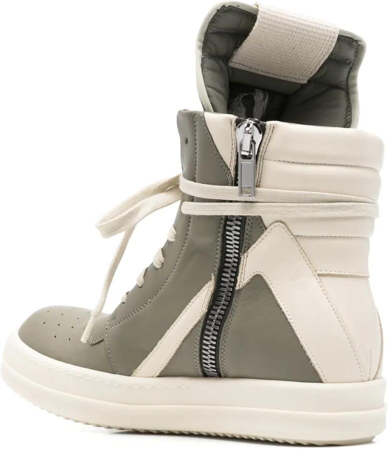 Rick Owens High-top sneakers met vlakken Grijs - Foto 2