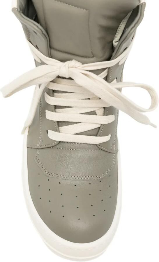 Rick Owens High-top sneakers met vlakken Grijs - Foto 4