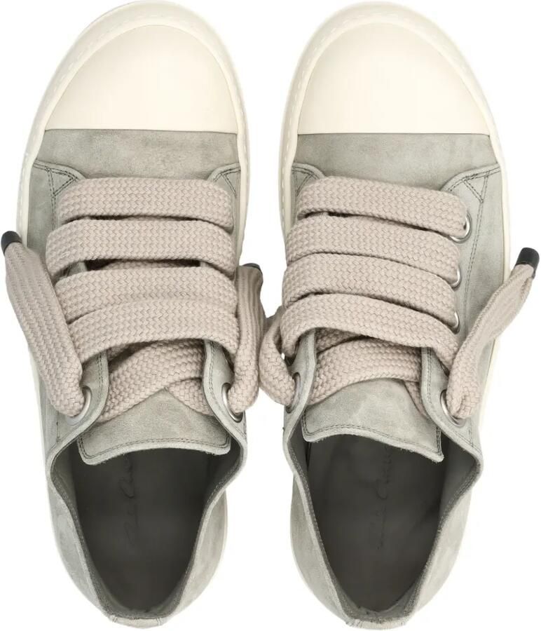 Rick Owens Jumbo Lace Low Sneaks suède sneakers Grijs - Foto 2