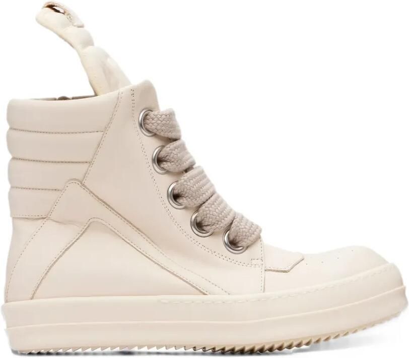 Rick Owens Jumbolace Geobasket Beige