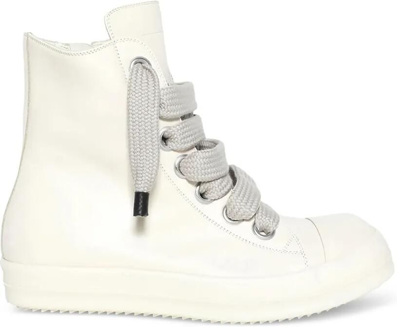 Rick Owens Jumbolace high-top sneakers Beige