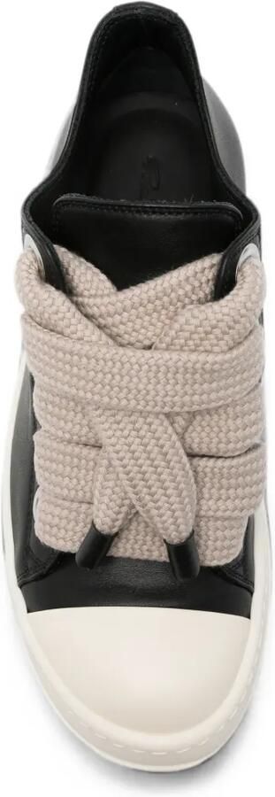 Rick Owens Jumbolace sneakers met grove veters Zwart