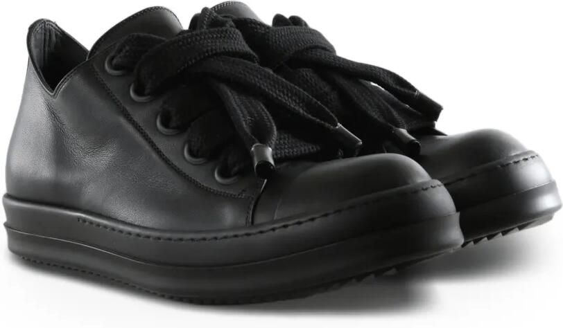 Rick Owens Jumbolace leren sneakers Zwart - Foto 3