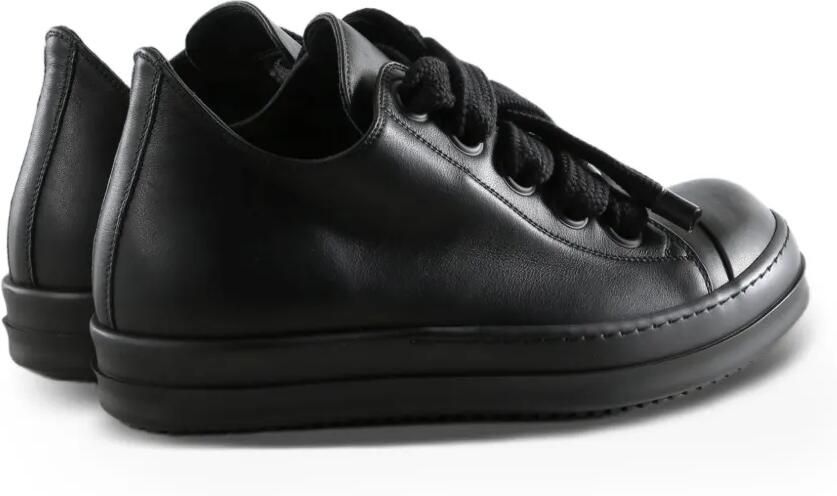 Rick Owens Jumbolace leren sneakers Zwart - Foto 2