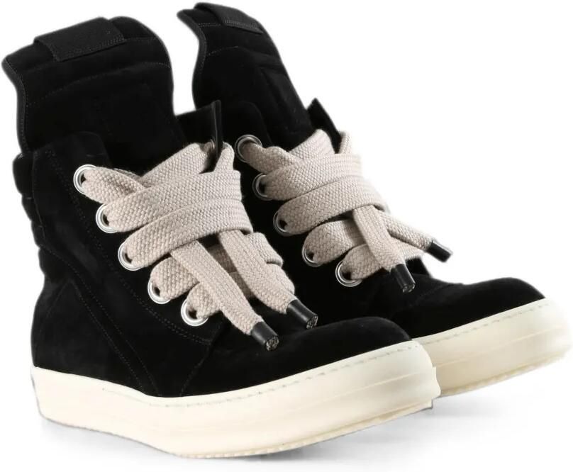 Rick Owens Jumbolaced Geobasket high-top sneakers Zwart - Foto 3