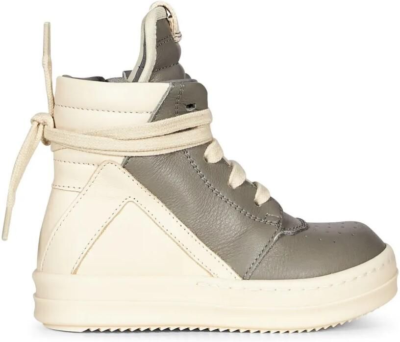 Rick Owens Kids Geobasket high-top sneakers Grijs - Foto 3