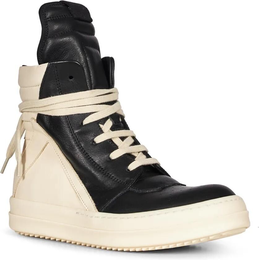 Rick Owens Kids Geobasket high-top sneakers Zwart