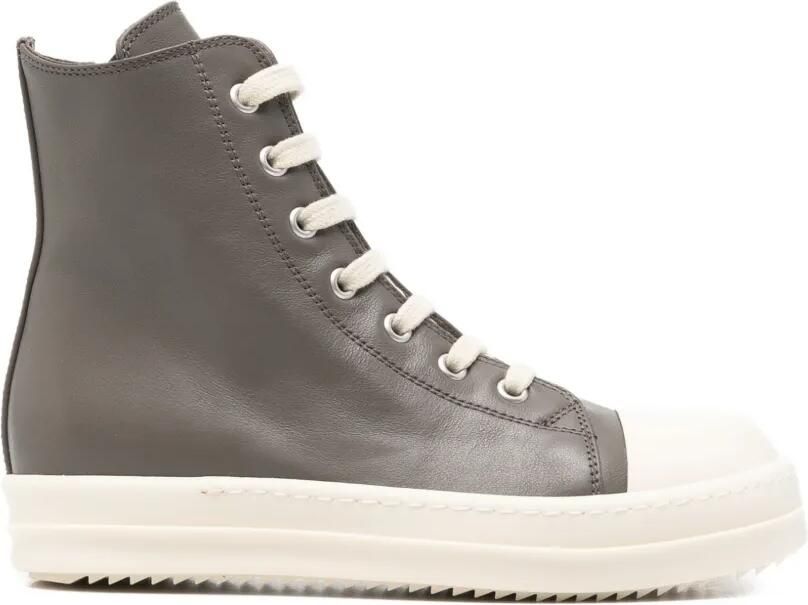 Rick Owens Kids Leren sneakers Grijs