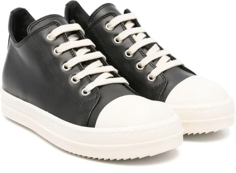 Rick Owens Kids Leren sneakers Zwart