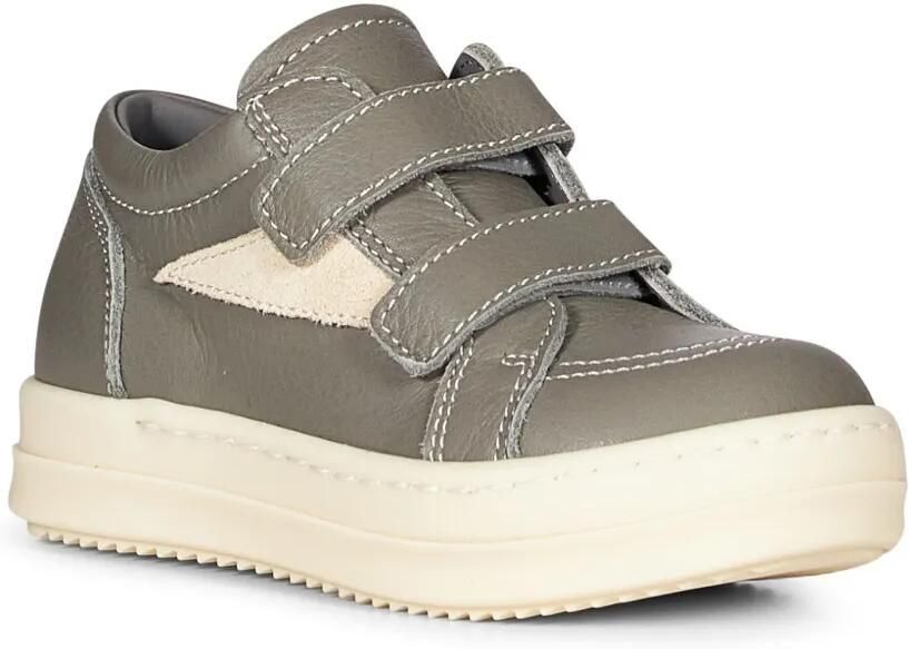 Rick Owens Kids Sneakers met klittenband Grijs