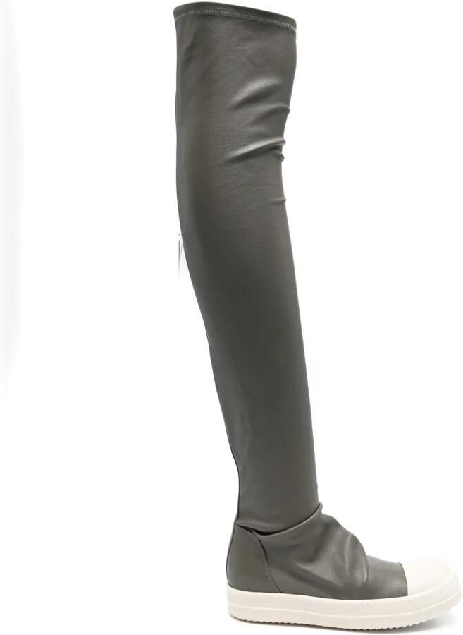 Rick Owens Knielaarzen Grijs