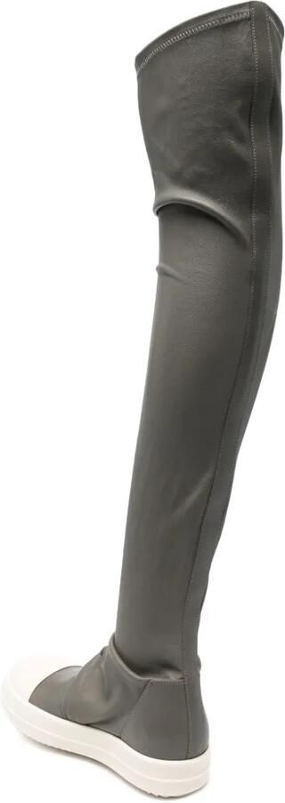 Rick Owens Knielaarzen Grijs - Foto 3