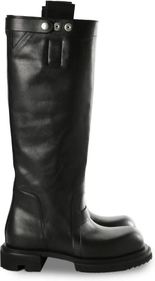 Rick Owens Laarzen met bandje Zwart