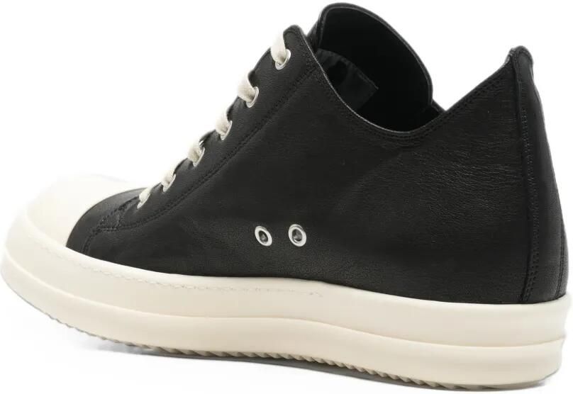 Rick Owens leather sneakers Zwart - Foto 2