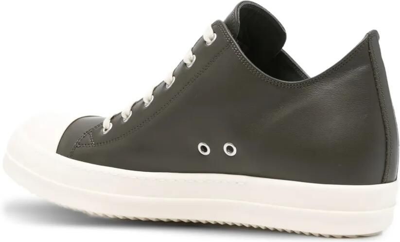 Rick Owens Low Sneaks sneakers Groen - Foto 4
