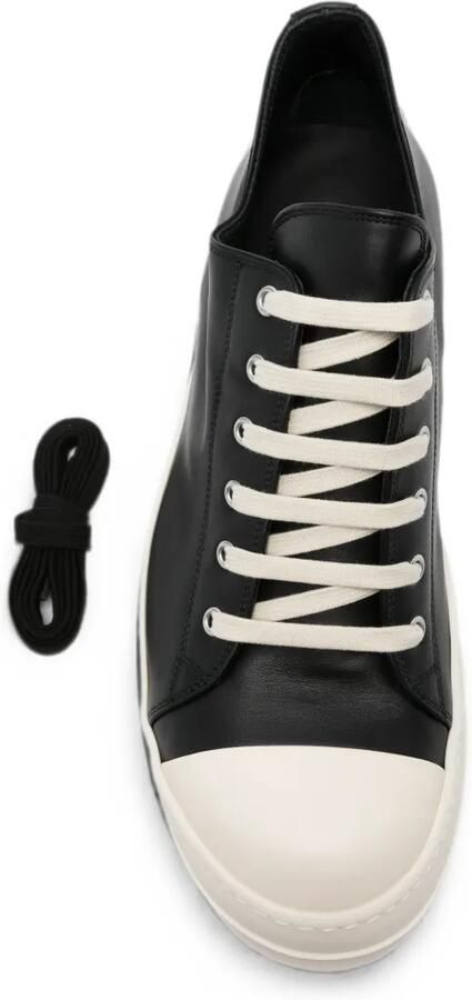 Rick Owens Low-top sneakers Zwart - Foto 4