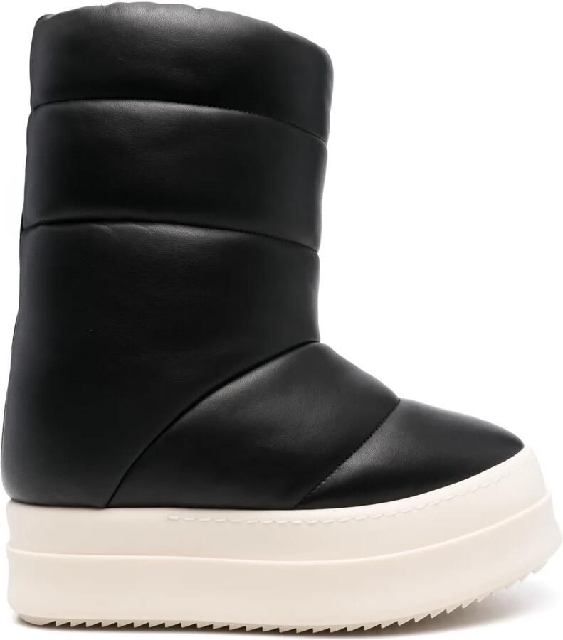Rick Owens Mega Bumper Lunar laarzen Zwart