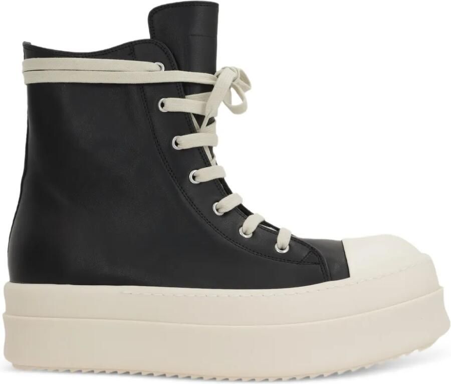 Rick Owens Mega Bumper sneakers met plateauzool Zwart