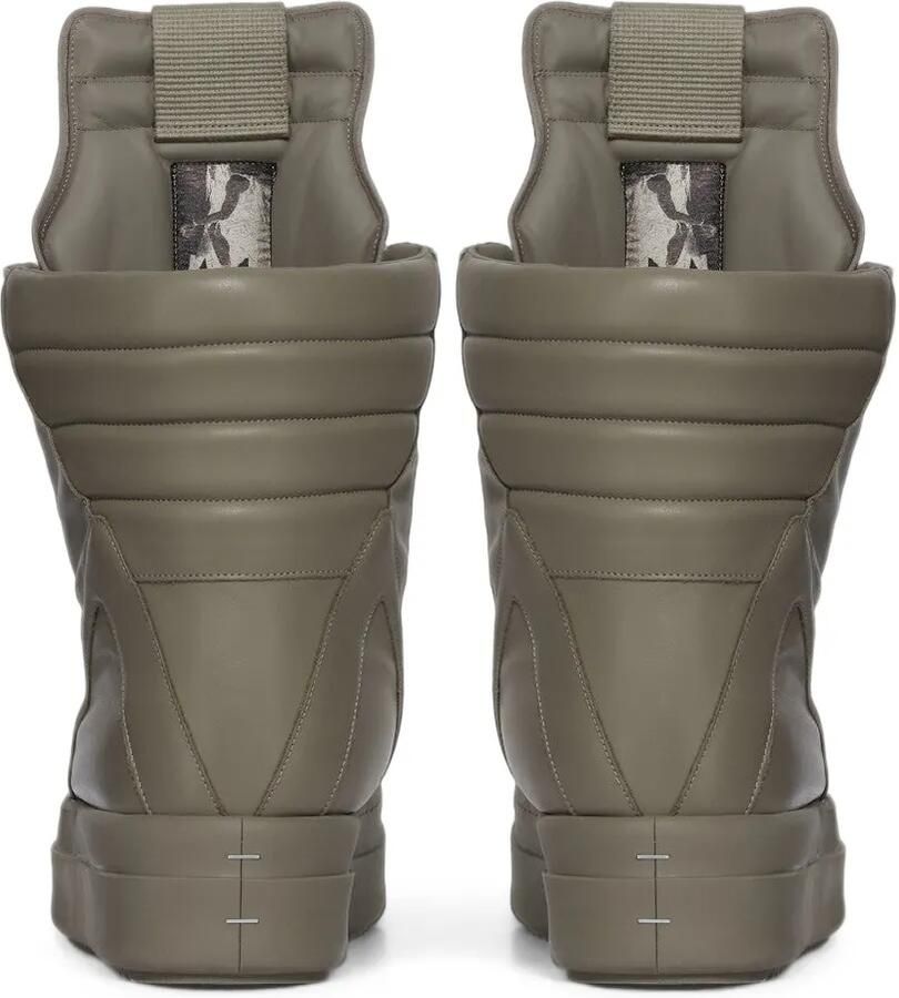 Rick Owens Mega Geobasket leren high-top sneakers Grijs - Foto 2
