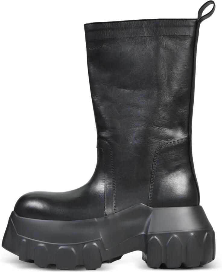 Rick Owens Mega Tractor leren laarzen Zwart - Foto 3