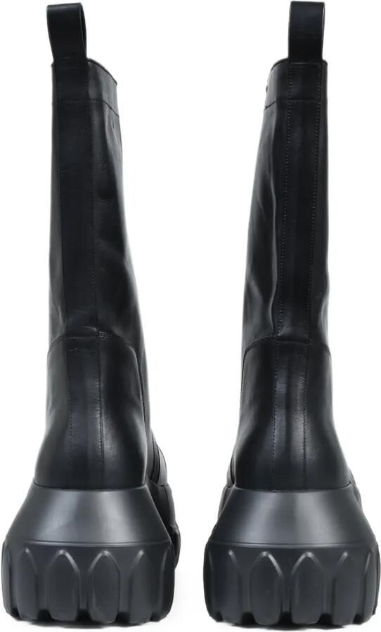 Rick Owens Mega Tractor leren laarzen Zwart - Foto 5