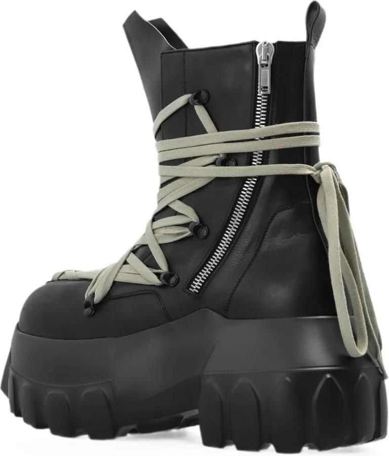 Rick Owens Megalace Mega Tractor laarzen Zwart - Foto 3