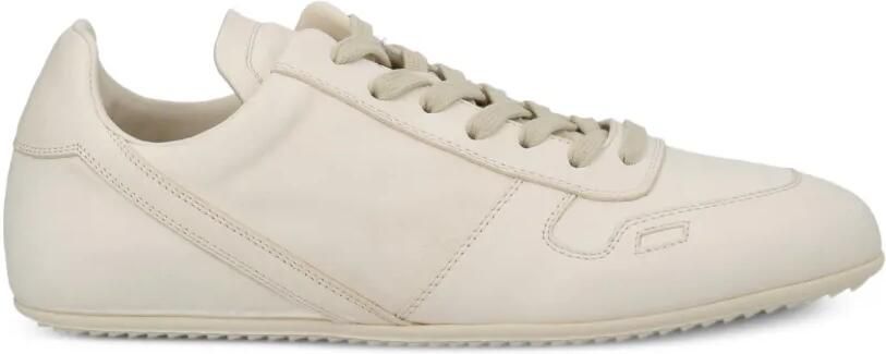 Rick Owens Minimal Sneaks leren sneakers Beige