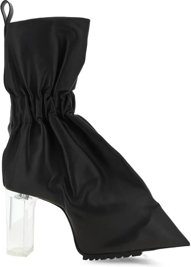 Rick Owens Pull On Cuffed Taquito enkellaarzen Zwart - Foto 2