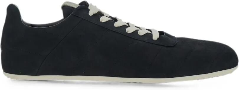 Rick Owens quilted lace-up sneakers Zwart