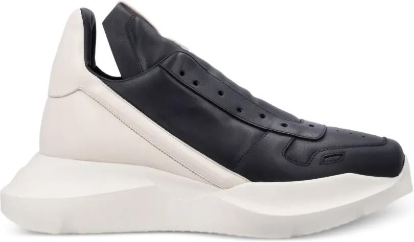 Rick Owens Sneakers met chunky zool en vlakken Zwart