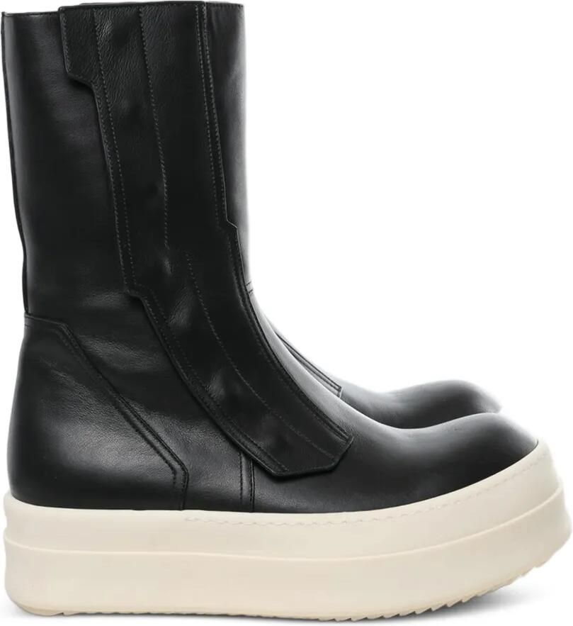 Rick Owens Sneakers met plateauzool en rits Zwart