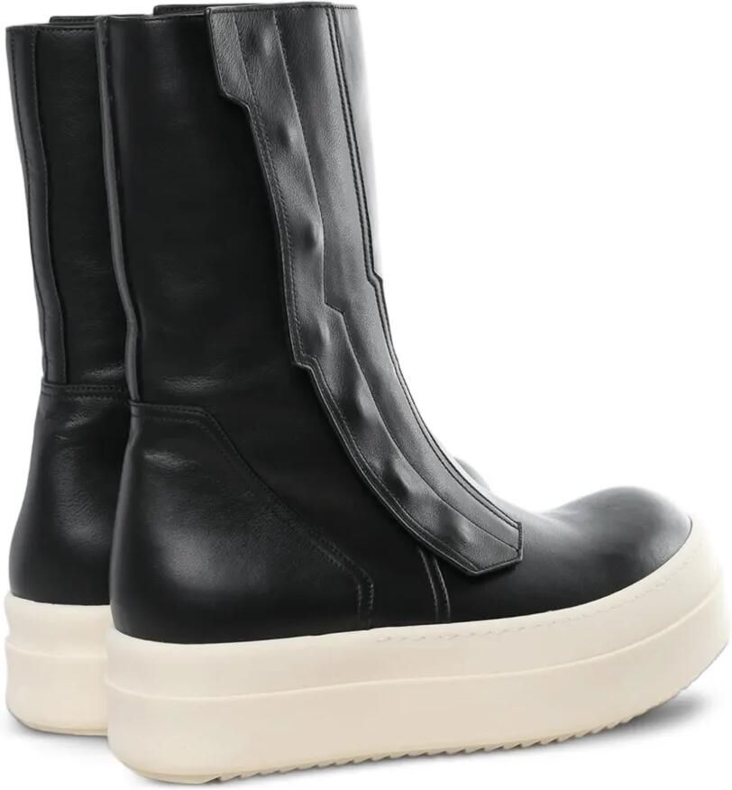Rick Owens Sneakers met plateauzool en rits Zwart - Foto 2
