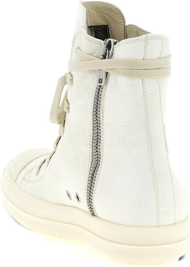 Rick Owens Sneaks leather sneakers Beige - Foto 2