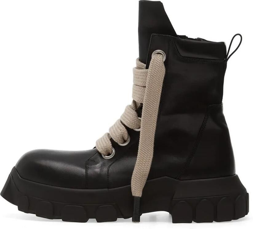 Rick Owens Soklaarzen van leer Zwart