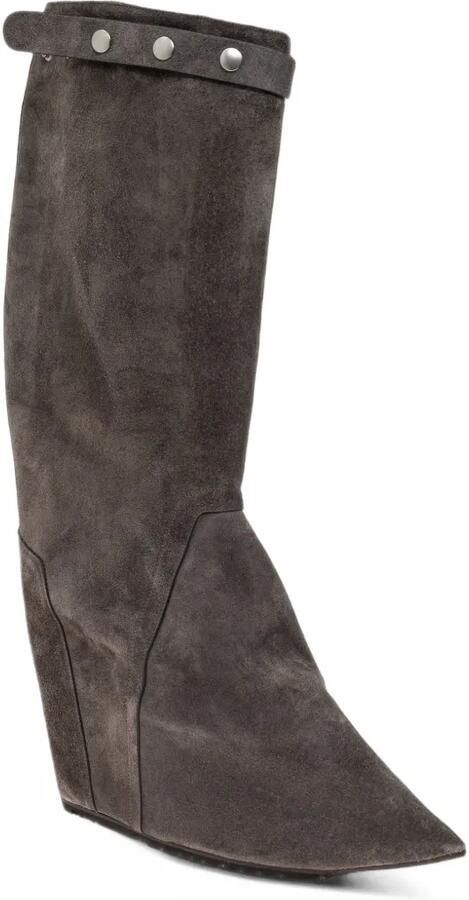 Rick Owens Taconaska ankle boots Grijs - Foto 4
