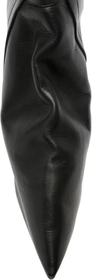 Rick Owens Taconaska leather boots Zwart - Foto 4