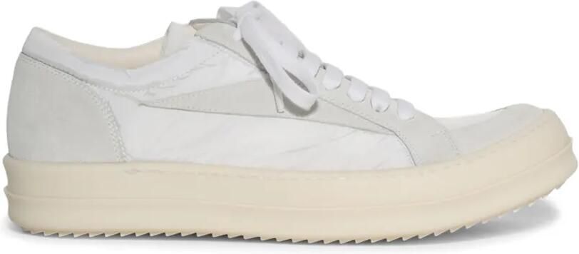 Rick Owens Temple sneakers met vlakken Wit