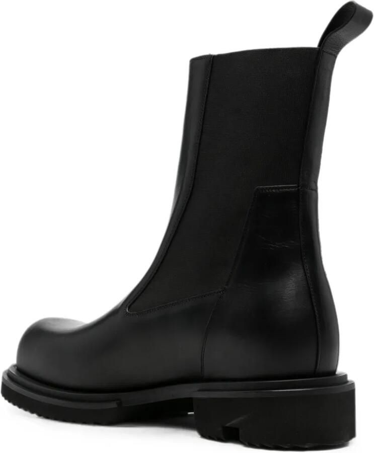 Rick Owens Tower Beatle Gabe kalfsleren laarzen Zwart - Foto 2