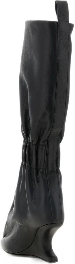 Rick Owens Tower Cantitaquito 8 korrelige laarzen Zwart - Foto 3