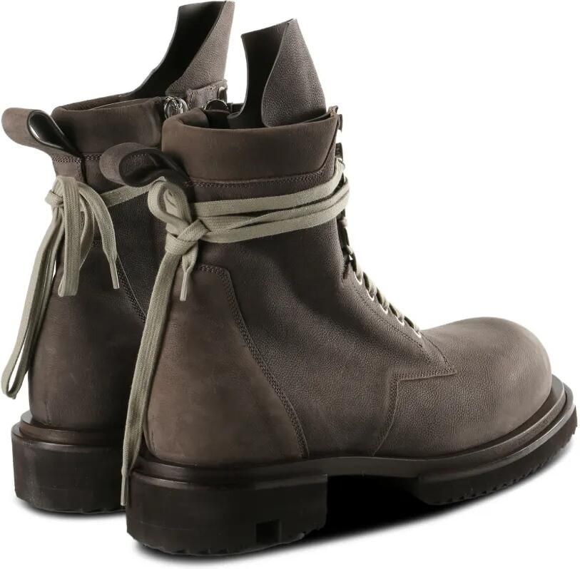 Rick Owens Veterlaarzen met rits Grijs - Foto 3