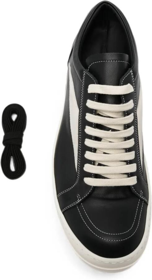 Rick Owens Vintage leren sneakers Zwart - Foto 2