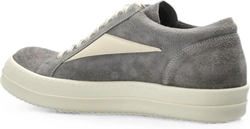 Rick Owens Vintage suède sneakers Grijs - Foto 3
