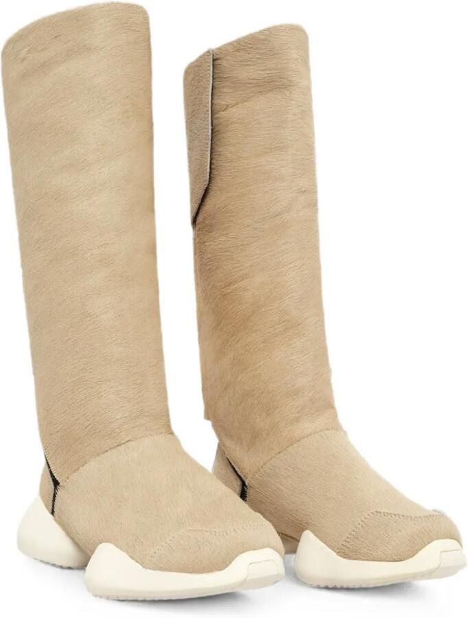Rick Owens x Adidas stretch laarzen Beige - Foto 2