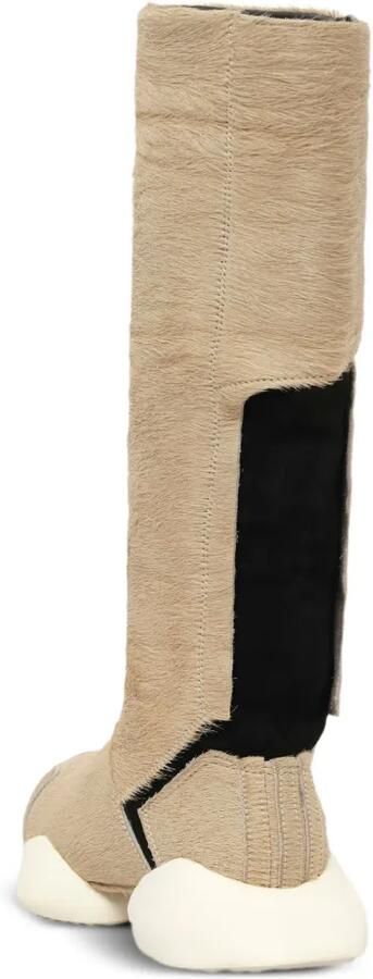 Rick Owens x Adidas stretch laarzen Beige - Foto 3