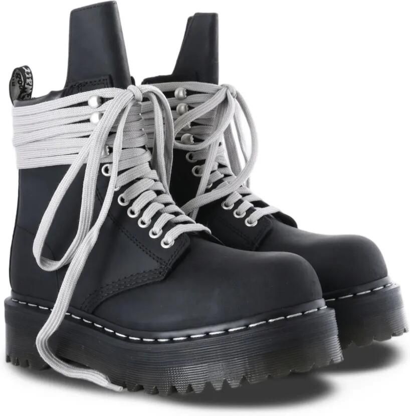 Rick Owens x Dr. Martens enkellaarzen met stalen neus Zwart - Foto 2