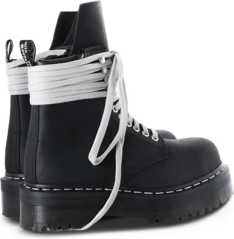 Rick Owens x Dr. Martens enkellaarzen met stalen neus Zwart - Foto 3