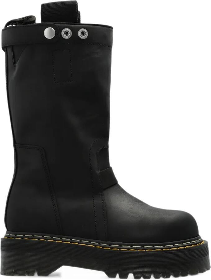Rick Owens x Dr Martens Quad sole pull on boots Zwart